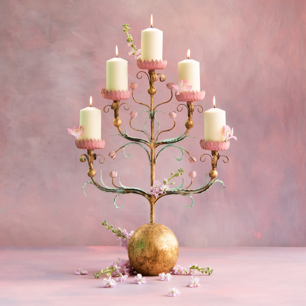 Swirly Candelabra