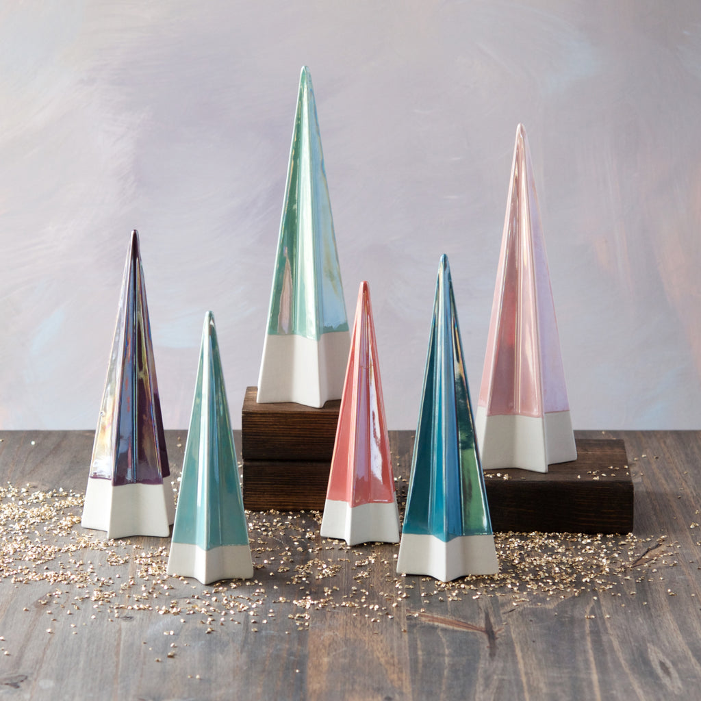 Iridescent Porcelain Tree