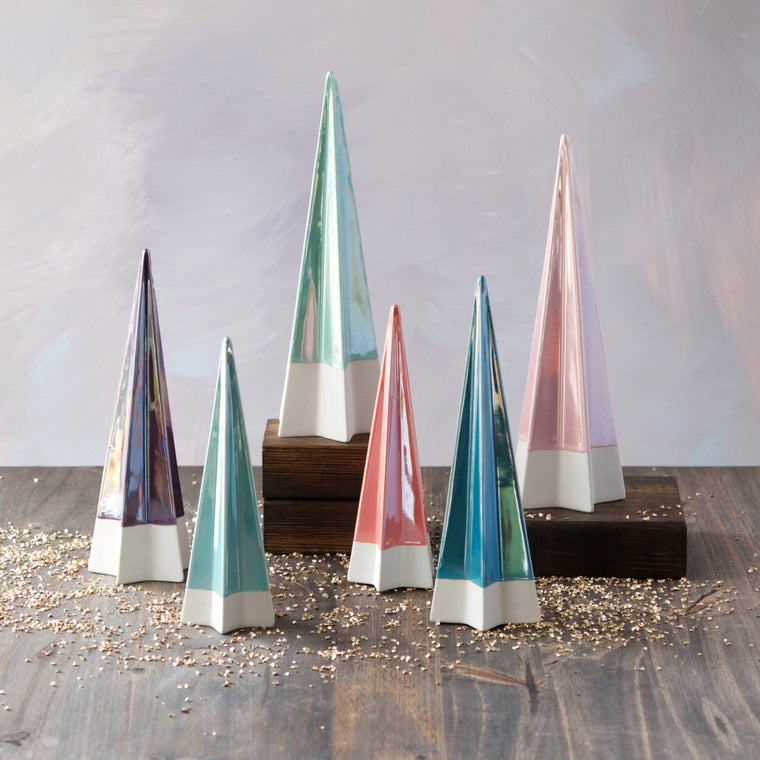 Iridescent Porcelain Tree