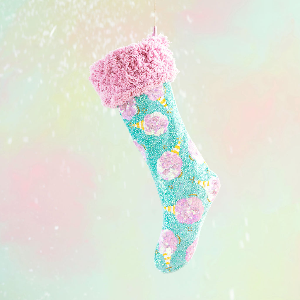 Cotton Candy Stocking