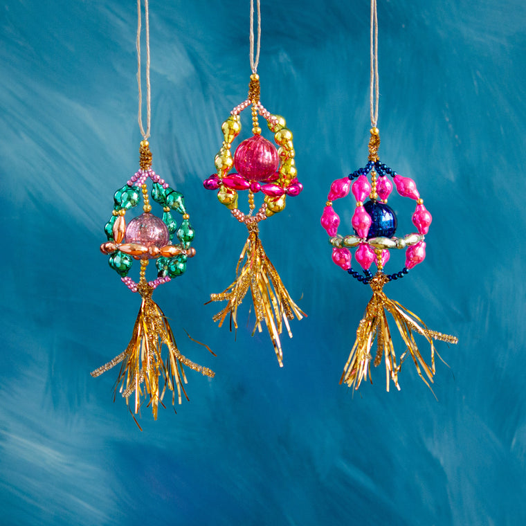 No Hassle Tassel Finial Ornament