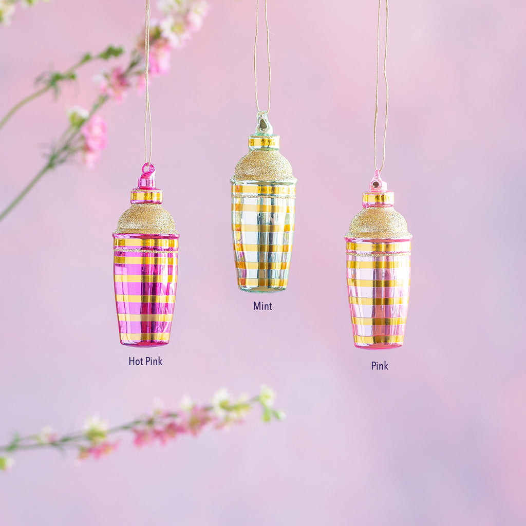 Cocktail Shaker Ornament