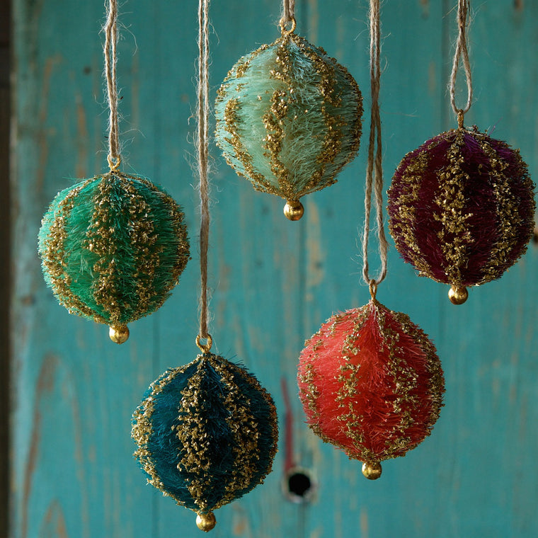 Sisal Ball Ornament