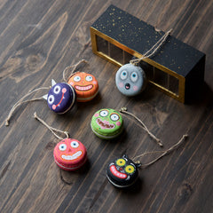 Halloween Macaron Ornament - Glitterville Studios, LLC