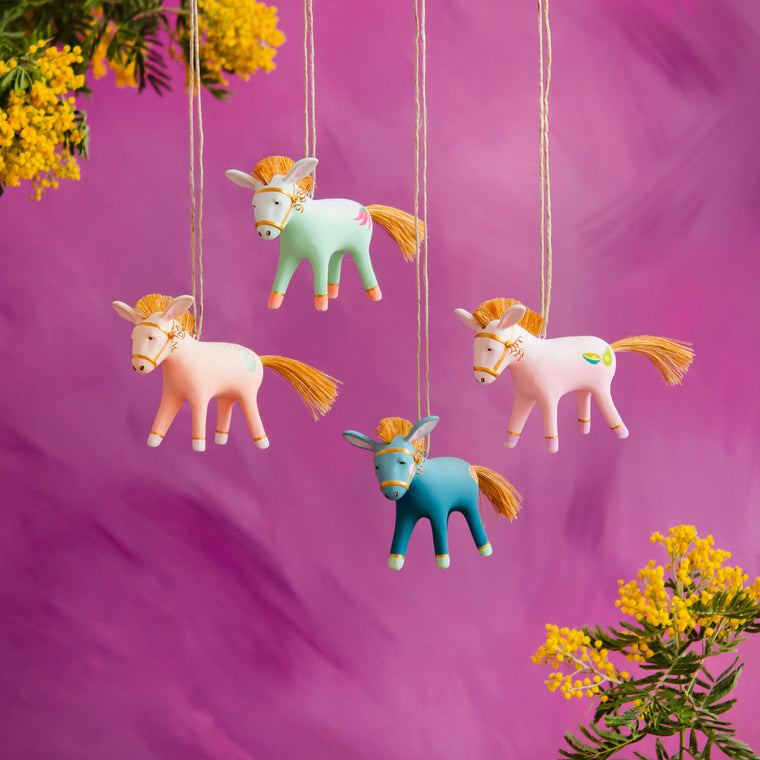 "Busby" Burro Buddies Ornaments