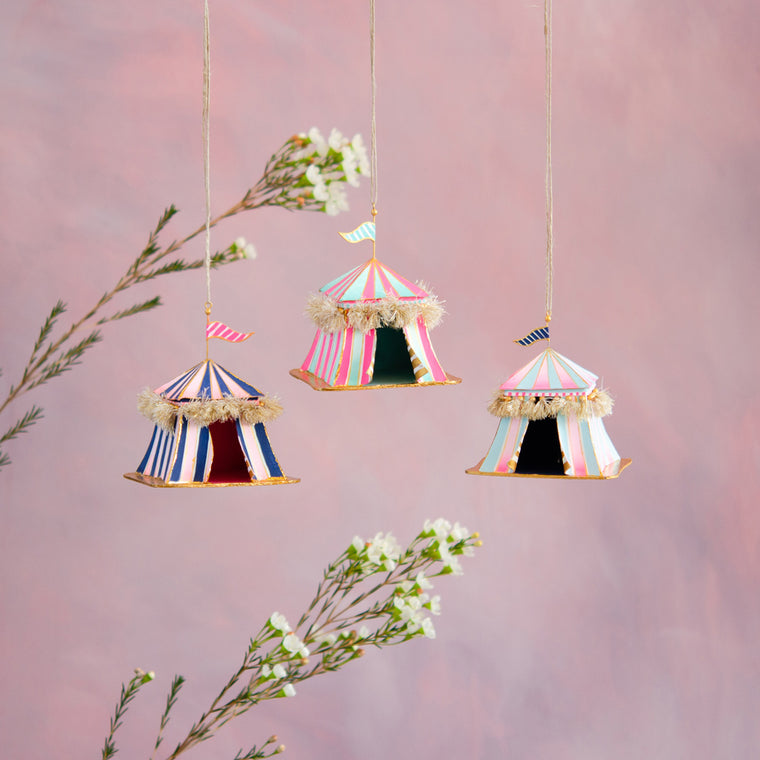 Parisian Party Tent Ornament