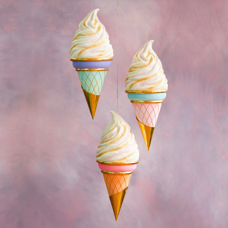 Ice Cream Cone Display