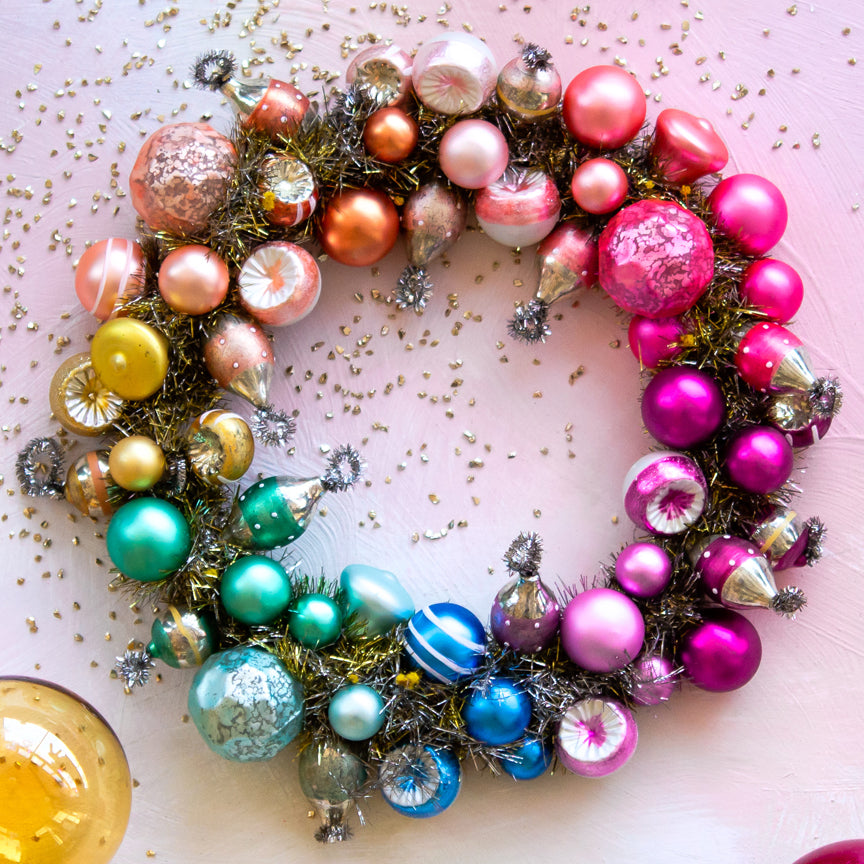 Rainbow Wreath