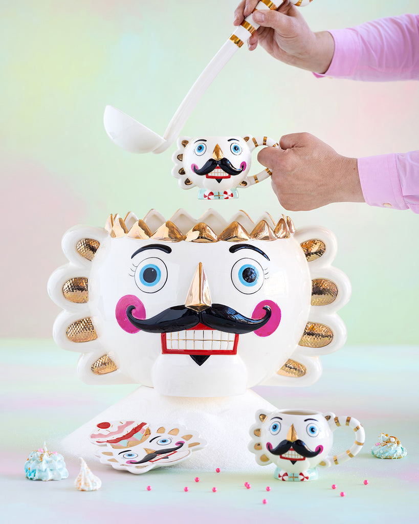 Colonel Cupcake Punch Bowl