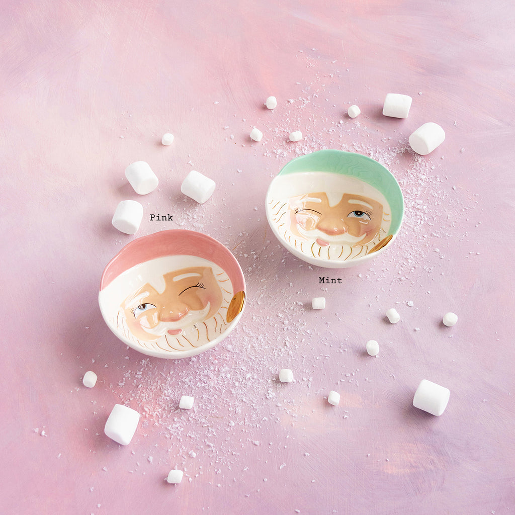 Papa Noel Bowls, Cream
