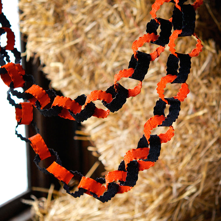 Glittered Chain Garland