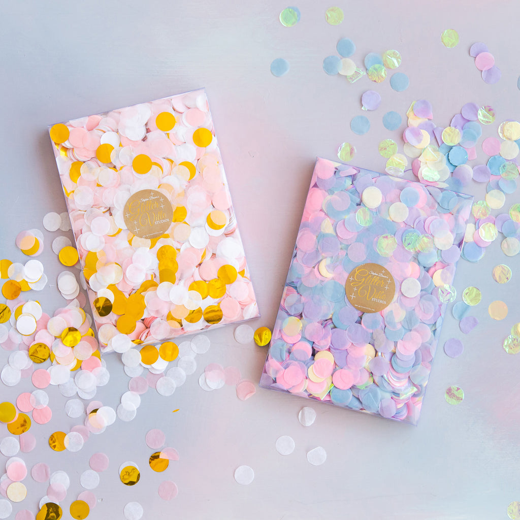 Pinky & Purply Party Confetti